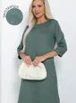 Платье Элегантная простота (полынь) П12241-6