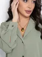 Рубашка Толедо (олива) Б12581-30