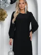 Платье Амелия (черное) П11589