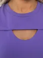 Футболка Дорис (фиолетовая) Б13671-50М