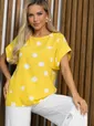 Блуза Любава (желтая) Б13150-41М