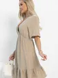 Платье Девушка-мечта (бежевое) П13024-33М