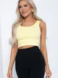 Кроп топ Софт (желтый) Б12511-7