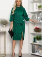 Платье трикотажное Конфетти (зеленое) П14295-18М
