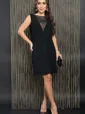 Платье Донна шик (черное) П11615