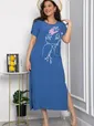 Платье Загадка (синее) П13704-8М