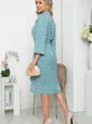 Платье "Мира" (бирюза) П5320