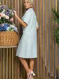 Платье Нежный бриз (мята) П13432-2М