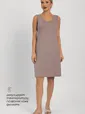 Платье-майка для дома Шелк вискозы (латте) П14492-52М