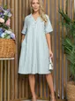Платье Нежный бриз (мята) П13432-2М