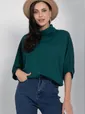 Блуза Барбара (изумрудная) Б12653-12