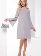 Платье "Элегантная особа" (грей) П7877