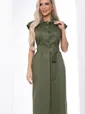 Платье "Нюансы стиля" (хаки) П8751