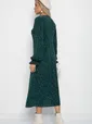 Платье Осенний разговор (темно-зеленое) П11168