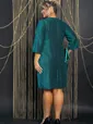Платье Беатрис (мерцающая бирюза) П11847