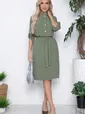 Платье Ночной бриз (хаки) П10790