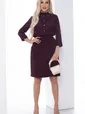 Платье Сафари (бордо) П0783