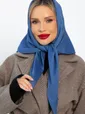 Косынка с отворотом (пепельно-синяя) КО21-23М
