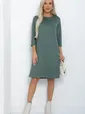 Платье Элегантная простота (полынь) П12241-6