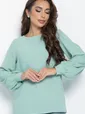 Блуза Гортензия (зеленая) Б11142