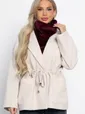 Пальто-пиджак (бежевый) Б15086-7М