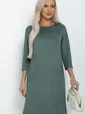 Платье Элегантная простота (полынь) П12241-6