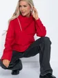 Свитшот Лори флисовый (красный) Б12556-7