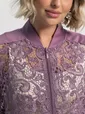 Жакет кружевной Индола (сиреневый) Б15325-3М