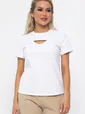 Футболка Дорис (белая) Б13353-50М