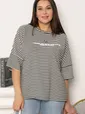 Блуза Монтана (черно-белая) Б14888-20М