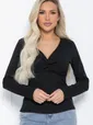 Блуза Бетти (черная) Б12427-5