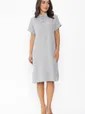 Платье Бон вояж (светло-серое) П14023-41М