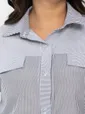 Рубашка Минуэт (светло-серая) Б13577-24М