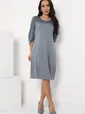 Платье Бостон (серое) П12825-10М