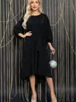 Платье Вечернее настроение (черное) П11744