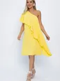 Платье Шардоне (лимонное) П13769-36М