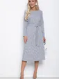 Платье Подиум (серое) НЬЮ П10839
