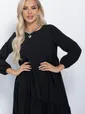 Платье Магия стиля (черное) П11308