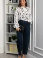 Блуза История любви (белая) Б13265-7М