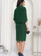 Платье Антония (зеленое) П11990