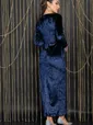 Платье Ночное сияние (темно-синее) П11933