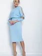 Платье Дебби (голубое) П11647