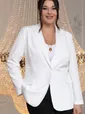 Жакет классический Гран-при (белый) Б14374-33М