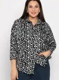 Рубашка Сладкий поцелуй (черно-белая) Б14984-4М