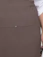 Юбка Классика стиля (коричневая) Ю10732