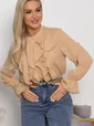 Блуза Розалинда (бежевая) Б13687-5М