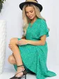 Платье Кристи (зеленое) П13206-35М