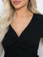 Блуза Бетти (черная) Б12427-5