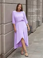 Платье Танго вдвоем (лиловое) П15166-1М