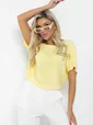Блуза Морган НЬЮ (светло-желтая) Б12980-16М